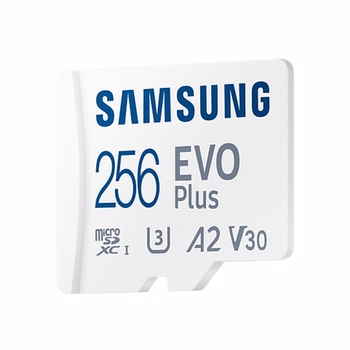 Samsung 256GB EVO Plus 4K microSD Adaptörlü Hafıza Kartı