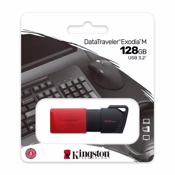 Kingston 128 GB DTXM/128GB DataTraveler Exodia USB 3.2 USB Bellek