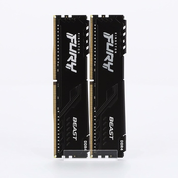 Kingston 32GB(2x16GB) FURY Beast 3200Mhz CL16 DDR4 Siyah Dual Kit Ram