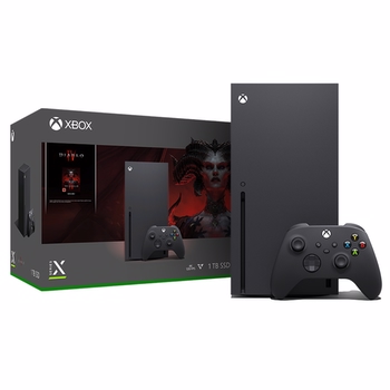 Microsoft Xbox Series X 1TB Oyun Konsolu + Diablo IV (Microsoft Türkiye Garantilidir)