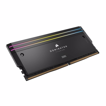 CORSAIR 48GB (2x24GB) Dominator Titanium RGB Siyah 7000MHz CL40 DDR5 Dual Kit Ram
