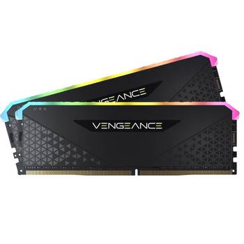 CORSAIR 32GB (2x16GB) Vengeance RGB RS Siyah 3600MHz C18 DDR4 Dual Kit Ram