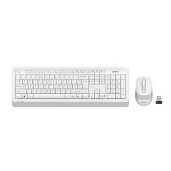 A4 Tech Fsytler FG1010 Beyaz Türkçe Q Kablosuz Klavye Mouse Set